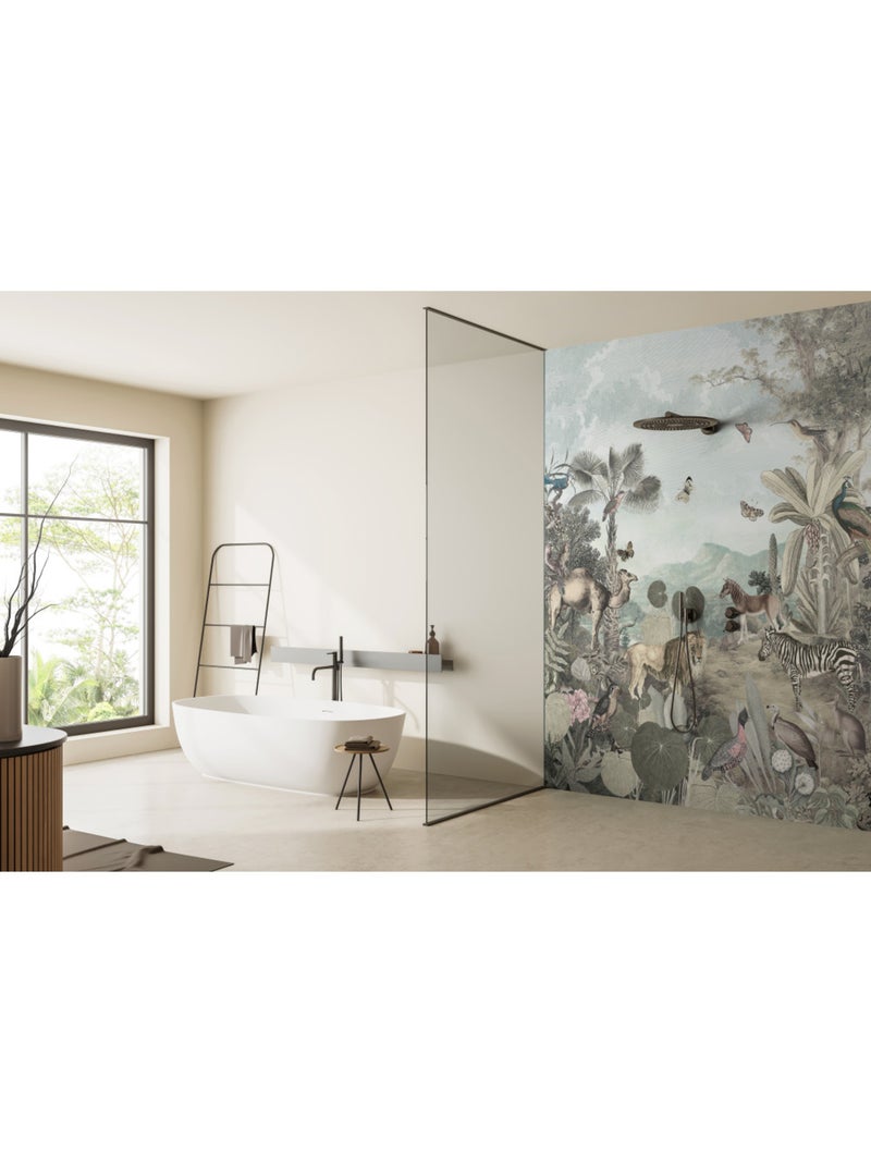 Papier peint panoramique - creation - taille: 300 x 280 cm Multicolore - Kiabi