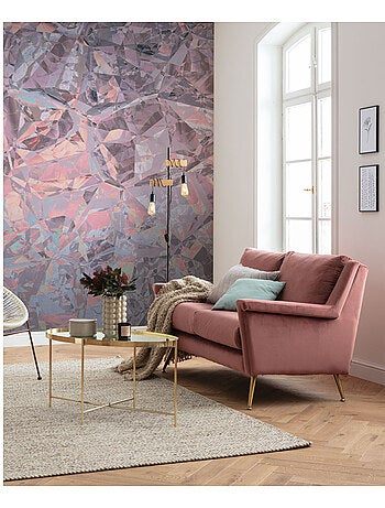 Papier peint panoramique - crystals - taille: 200 x 280 cm