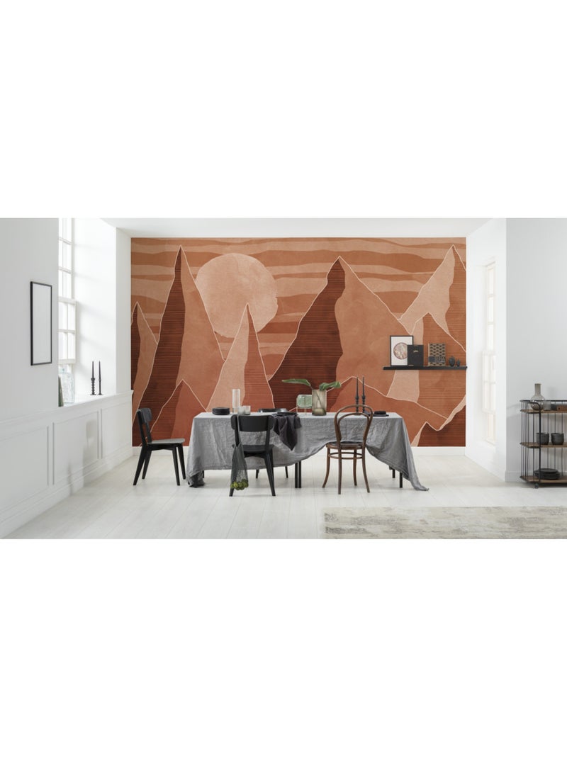 Papier peint panoramique - desert mile - taille: 400 x 280 cm Multicolore - Kiabi