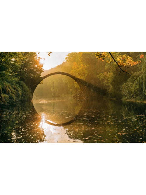 Papier peint panoramique - devil's bridge - taille: 400 x 250 cm - Kiabi