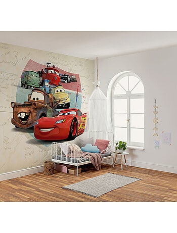 Papier peint panoramique - disney and pixar cars open road - taille: 250 x 250 cm