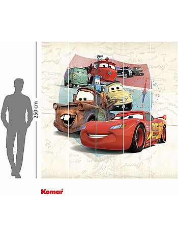 Papier peint panoramique - disney and pixar cars open road - taille: 250 x 250 cm