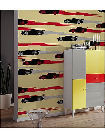 Papier peint panoramique - disney and pixar cars pattern - taille: 200 x 250 cm