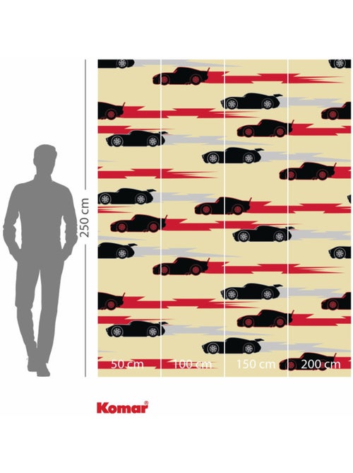 Papier peint panoramique - disney and pixar cars pattern - taille: 200 x 250 cm - Kiabi Papier peint panoramique - disney and pixar cars pattern - taille: 200 x 250 cm - Kiabi