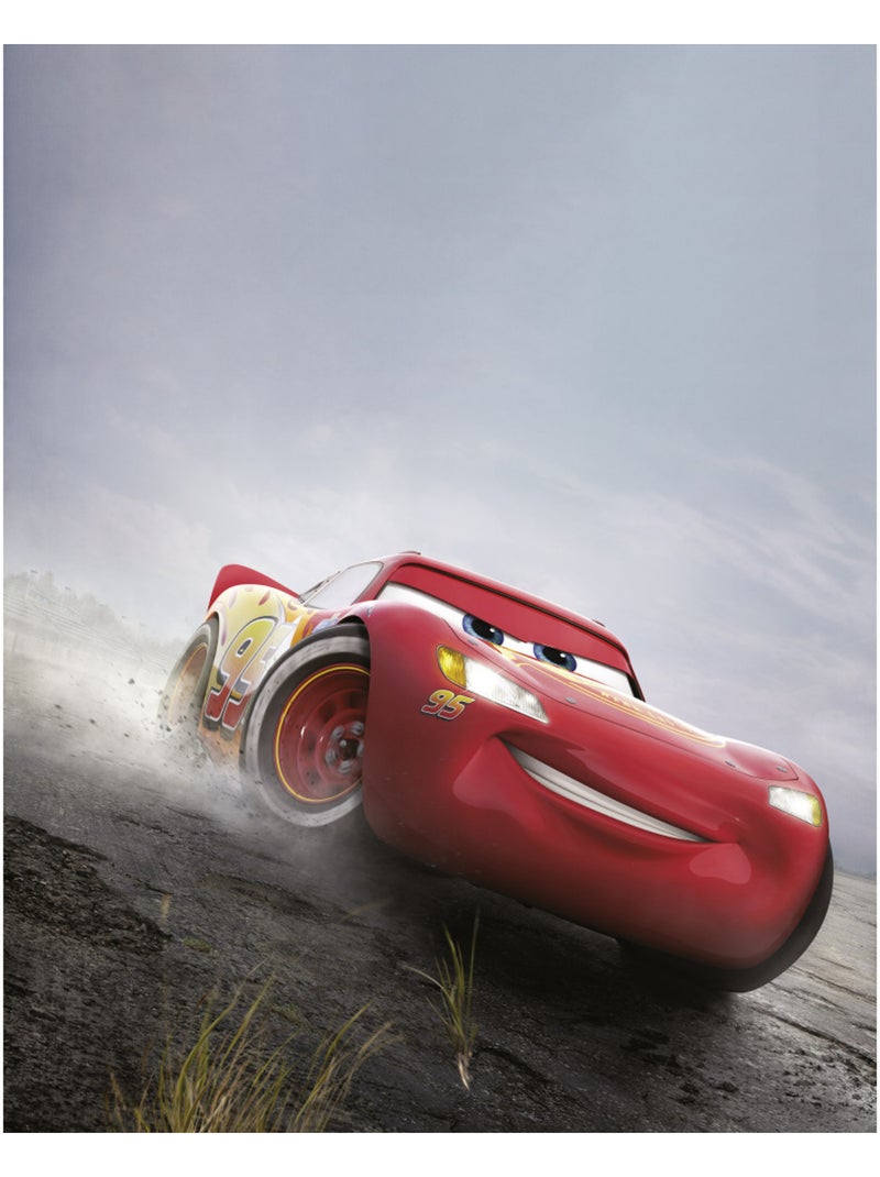 Papier peint panoramique - disney and pixar cars shine - taille: 200 x 250 cm Multicolore - Kiabi