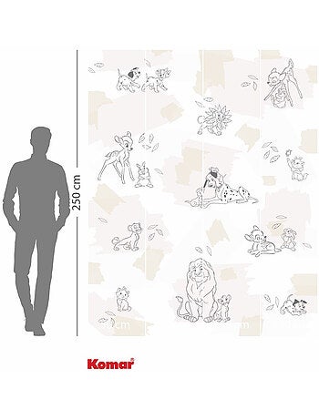Papier peint panoramique - disney animals - taille: 200 x 250 cm