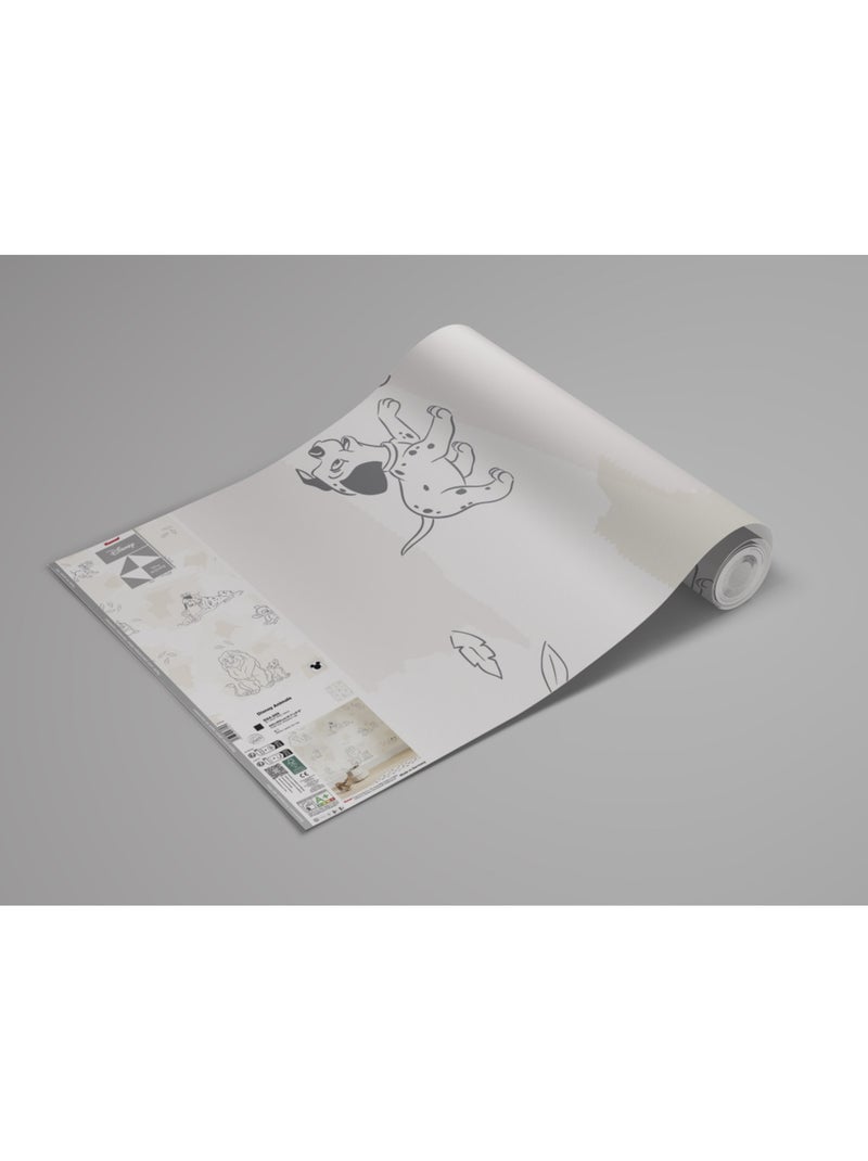 Papier peint panoramique - disney animals - taille: 200 x 250 cm Multicolore - Kiabi