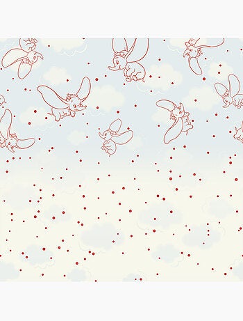 Papier peint panoramique - disney dumbo clouds - taille: 250 x 250 cm