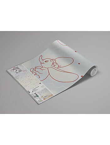 Papier peint panoramique - disney dumbo clouds - taille: 250 x 250 cm