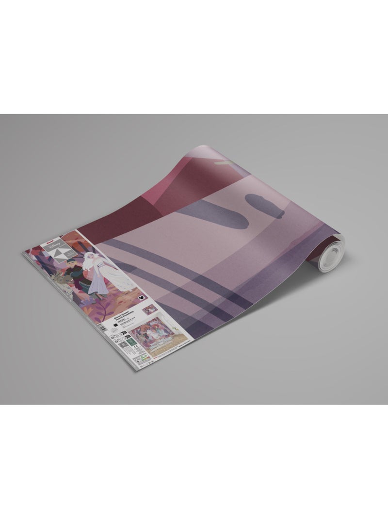Papier peint panoramique - disney frozen forest friendship - taille: 300 x 250 cm Multicolore - Kiabi
