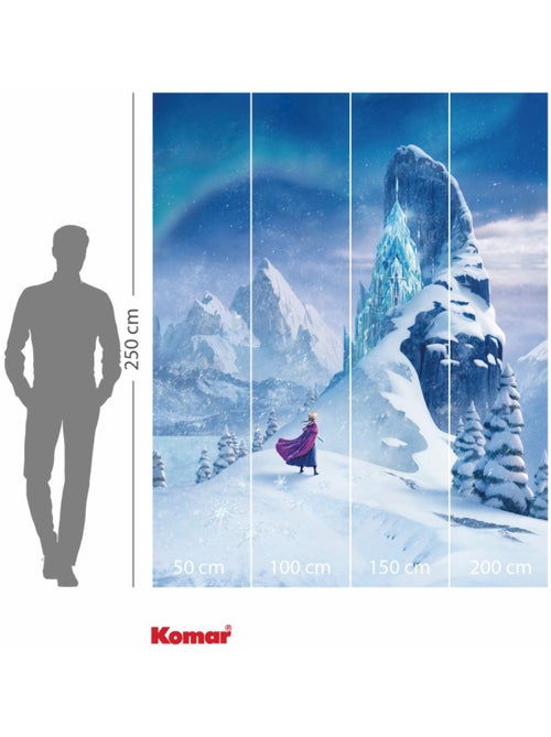 Papier peint panoramique - disney frozen ice castle - taille: 200 x 250 cm - Kiabi Papier peint panoramique - disney frozen ice castle - taille: 200 x 250 cm - Kiabi
