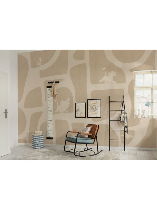 Papier peint panoramique - Disney Le Roi Lion Animals and Shapes - Taille: 400 x 250 cm - Kiabi