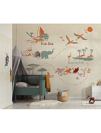 Papier peint panoramique - disney le roi lion circle of life - taille: 300 x 250 cm