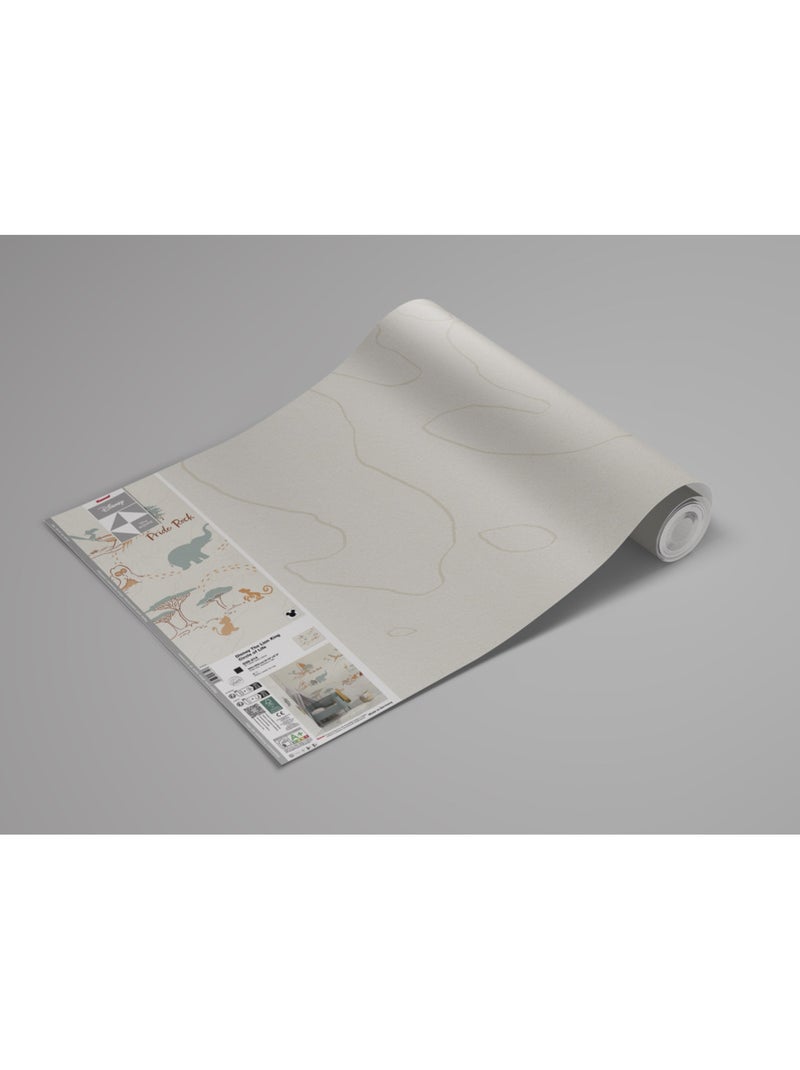 Papier peint panoramique - disney le roi lion circle of life - taille: 300 x 250 cm Multicolore - Kiabi