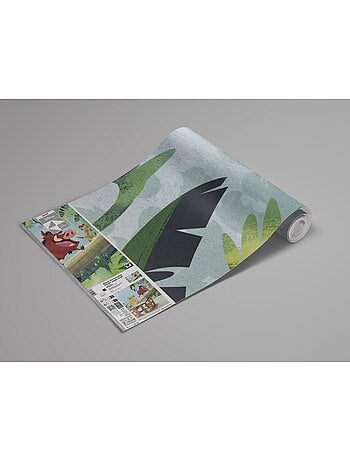 Papier peint panoramique - Disney Le Roi Lion Classic Jungle Team - Taille: 400 x 250 cm