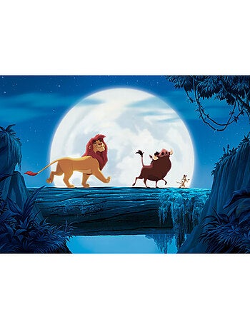 Papier peint panoramique - disney le roi lion full moon walk - taille: 350 x 250 cm
