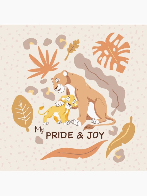 Papier peint panoramique - Disney Le Roi Lion My Pride and Joy - Taille: 250 x 250 cm - Kiabi