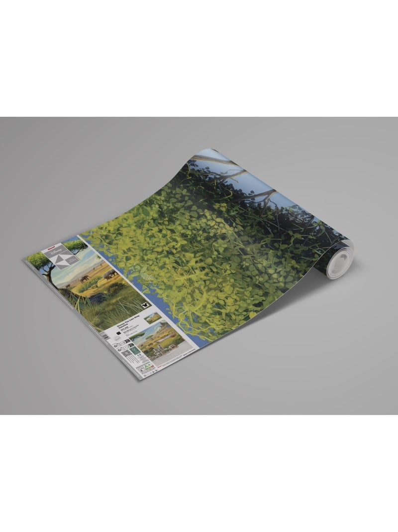 Papier peint panoramique - Disney Le Roi Lion Savanna - Taille: 350 x 250 cm Multicolore - Kiabi