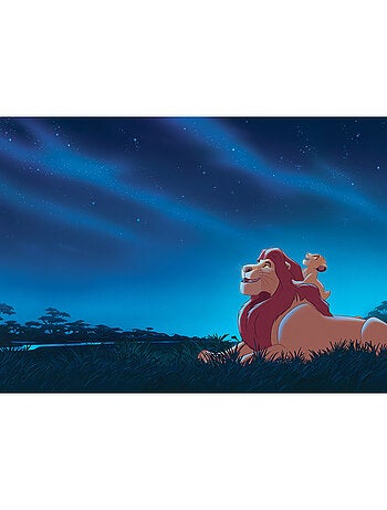 Papier peint panoramique - Disney Le Roi Lion Stargazing - Taille: 350 x 250 cm
