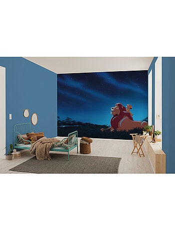 Papier peint panoramique - Disney Le Roi Lion Stargazing - Taille: 350 x 250 cm