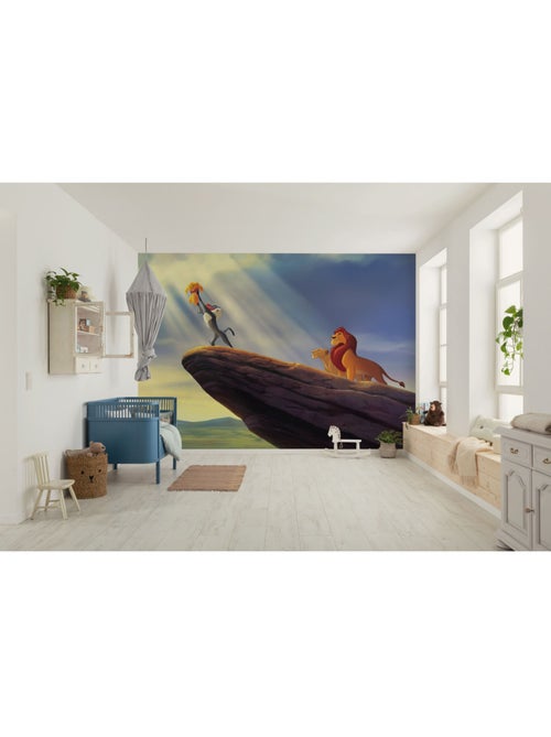 Papier peint panoramique - Disney Le Roi Lion The New King - Taille: 350 x 250 cm - Kiabi
