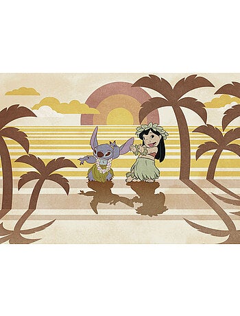 Papier peint panoramique - disney lilo and stitch hula harmony - taille: 350 x 250 cm
