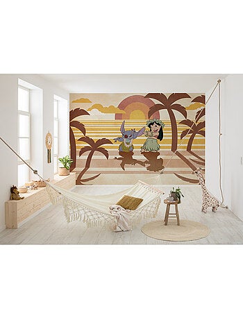 Papier peint panoramique - disney lilo and stitch hula harmony - taille: 350 x 250 cm