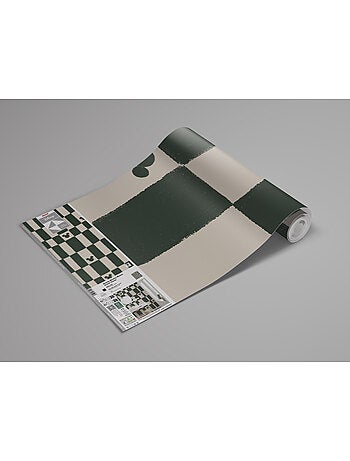 Papier peint panoramique - disney mickey mouse green chess - taille: 200 x 250 cm
