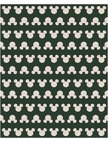 Papier peint panoramique - disney mickey mouse green heads - taille: 200 x 250 cm