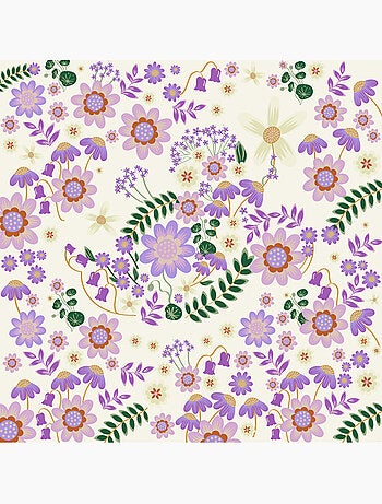 Papier peint panoramique - disney minnie mouse gardening club beige - taille: 250 x 250 cm