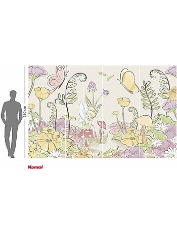 Papier peint panoramique - disney tinker bell infant - taille: 400 x 250 cm