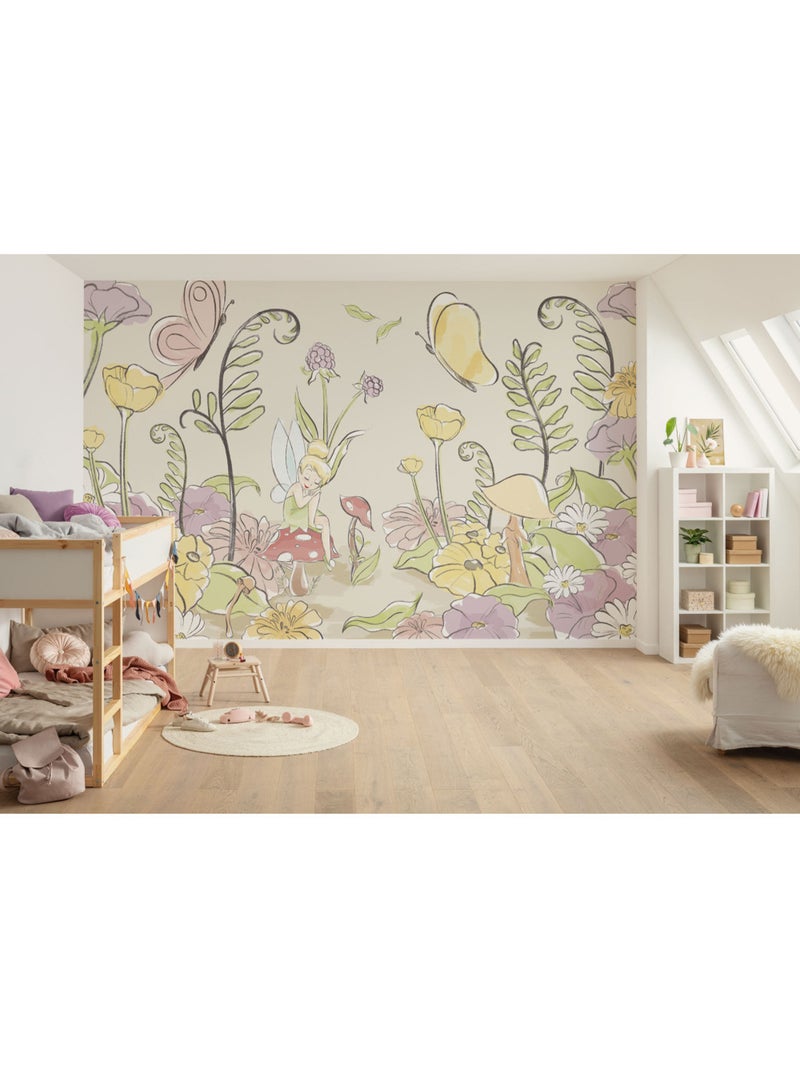 Papier peint panoramique - disney tinker bell infant - taille: 400 x 250 cm Multicolore - Kiabi