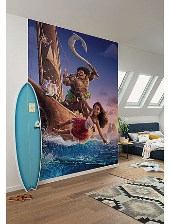 Papier peint panoramique - Disney Vaiana 2 Feel The Ocean - Taille: 200 x 250 cm