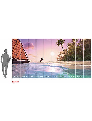 Papier peint panoramique - Disney Vaiana 2 Ocean Spirit - Taille: 500 x 250 cm