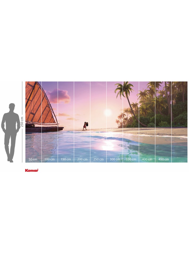 Papier peint panoramique - Disney Vaiana 2 Ocean Spirit - Taille: 500 x 250 cm Multicolore - Kiabi