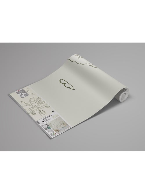 Papier peint panoramique - Disney Winnie l'ourson Bee at One with Nature - Taille: 400 x 250 cm - Kiabi