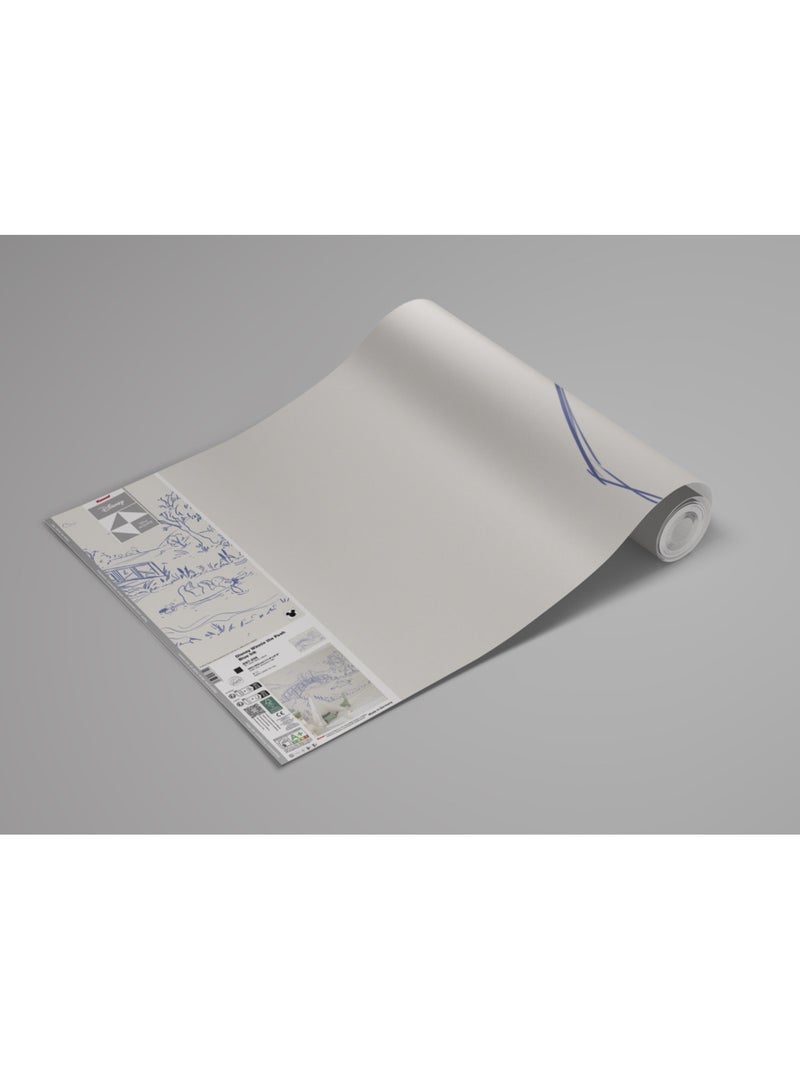 Papier peint panoramique - Disney Winnie l'ourson Blue Ink - Taille: 350 x 250 cm Multicolore - Kiabi