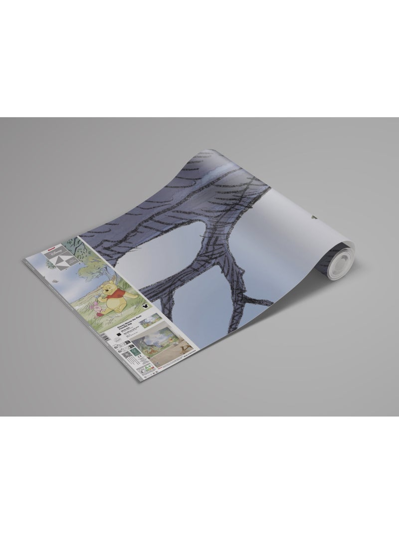 Papier peint panoramique - Disney Winnie l'ourson Friendly Day - Taille: 500 x 250 cm Multicolore - Kiabi