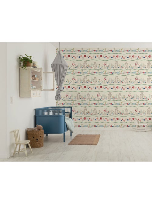 Papier peint panoramique - Disney Winnie l'ourson Friends in Garden - Taille: 300 x 250 cm - Kiabi
