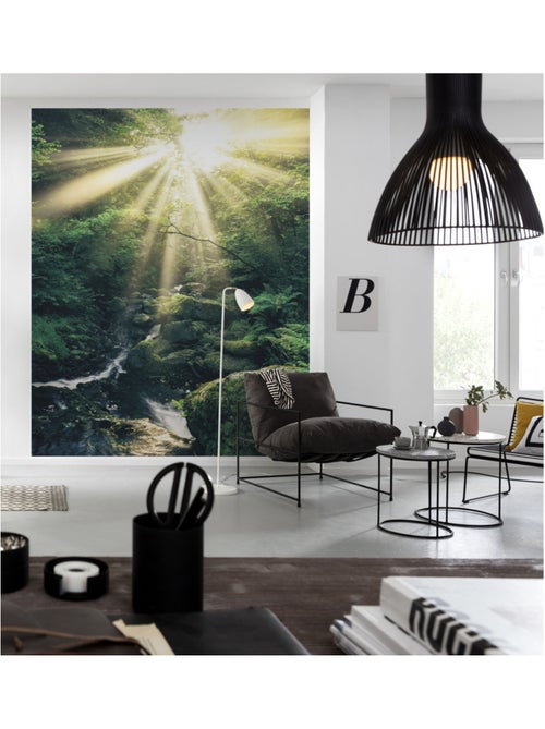 Papier peint panoramique - divine - taille: 200 x 250 cm - Kiabi