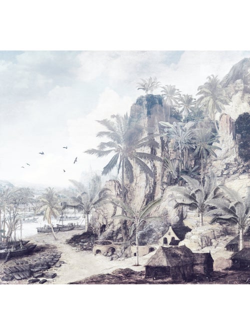 Papier peint panoramique - Dreamworld - Taille: 300 x 280 cm - Kiabi