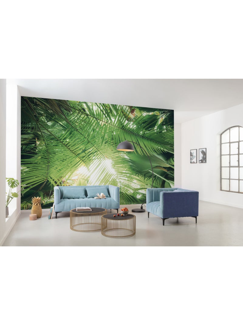 Papier peint panoramique - dschungeldach - taille: 450 x 280 cm Multicolore - Kiabi