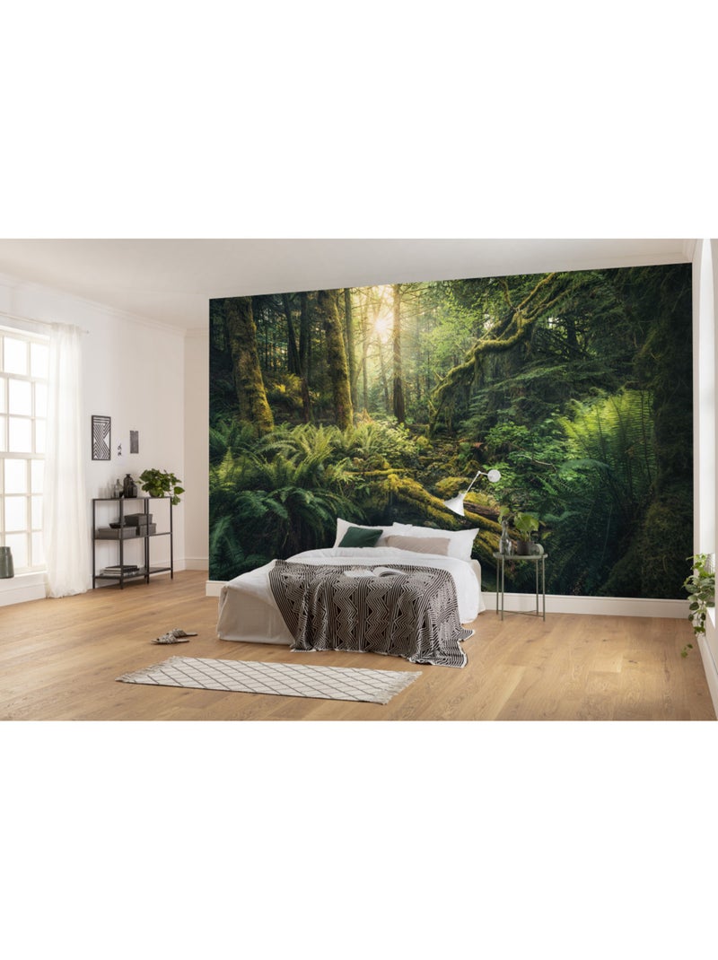 Papier peint panoramique - elves cathedral - taille: 450 x 280 cm Multicolore - Kiabi