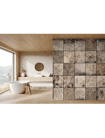 Papier peint panoramique - emboss - taille: 300 x 280 cm