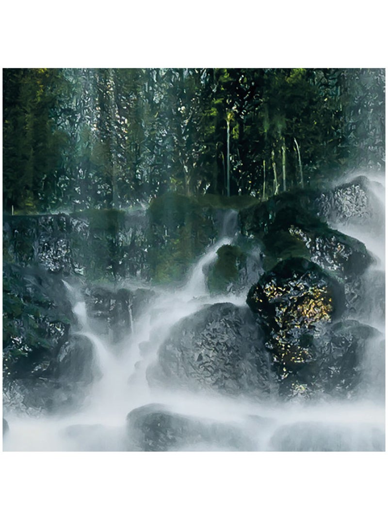 Papier peint panoramique - ensemble of veils - taille: 300 x 250 cm Multicolore - Kiabi
