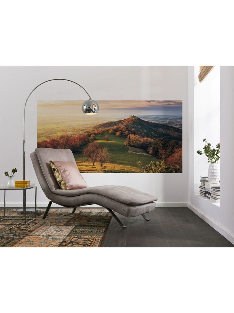 Papier peint panoramique - fairy tale castle - taille: 200 x 100 cm Multicolore - Kiabi