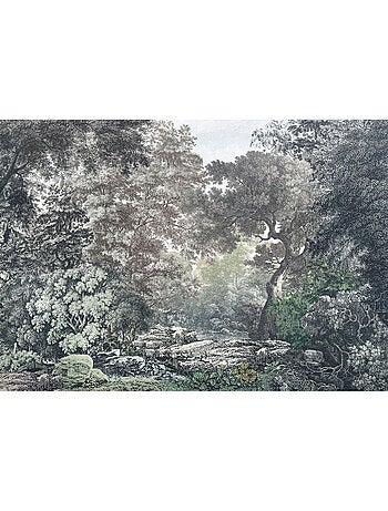 Papier peint panoramique - fairytale forest - taille: 400 x 280 cm