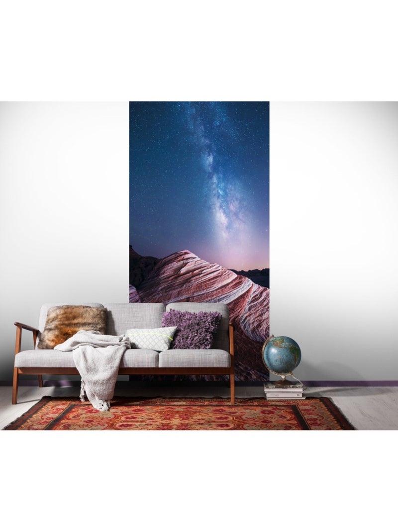 Papier peint panoramique - fire wave - taille: 100 x 250 cm Multicolore - Kiabi