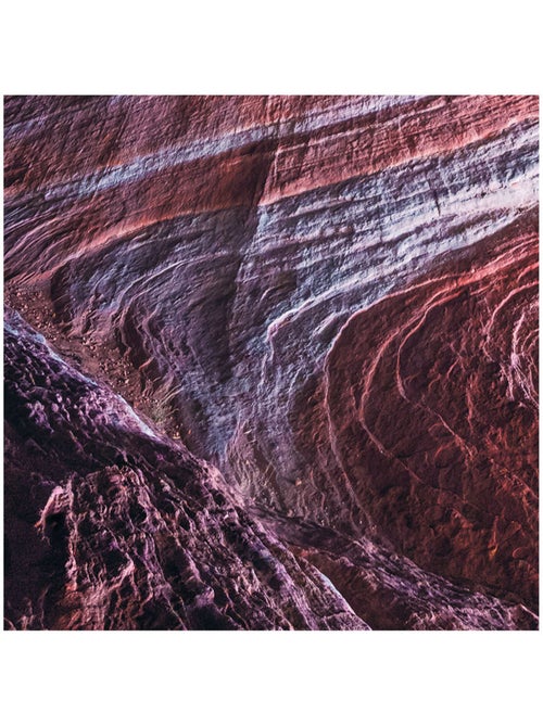 Papier peint panoramique - fire wave - taille: 100 x 250 cm - Kiabi