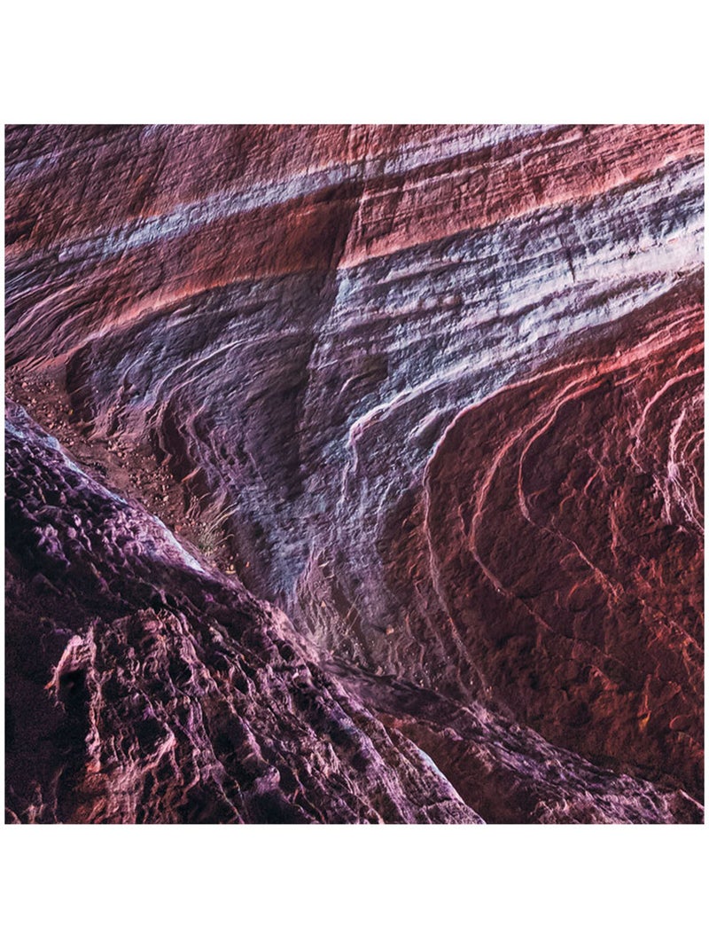 Papier peint panoramique - fire wave - taille: 100 x 250 cm Multicolore - Kiabi